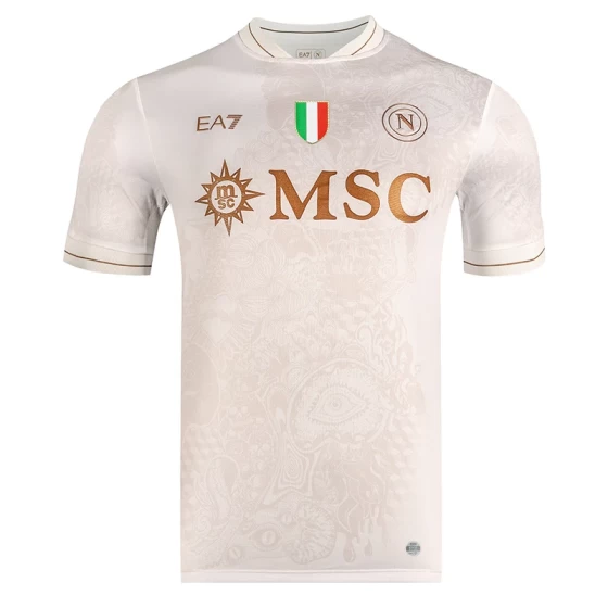 2025/2026 Napoli Away Football Shirt Fan Version