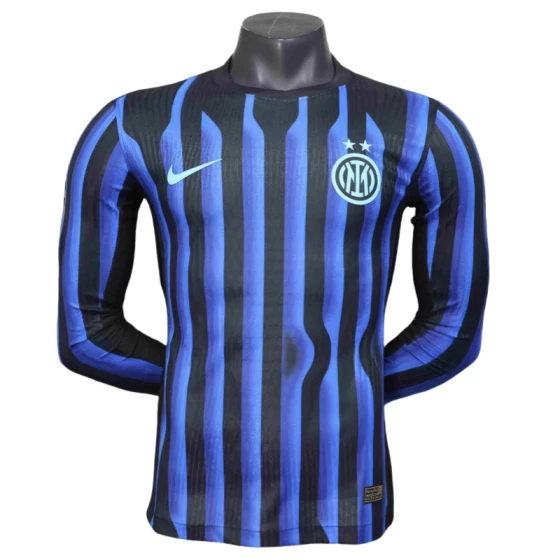 25-26 Inter Milan Home Shirt SOccer Jersey Long Sleeve Player Version