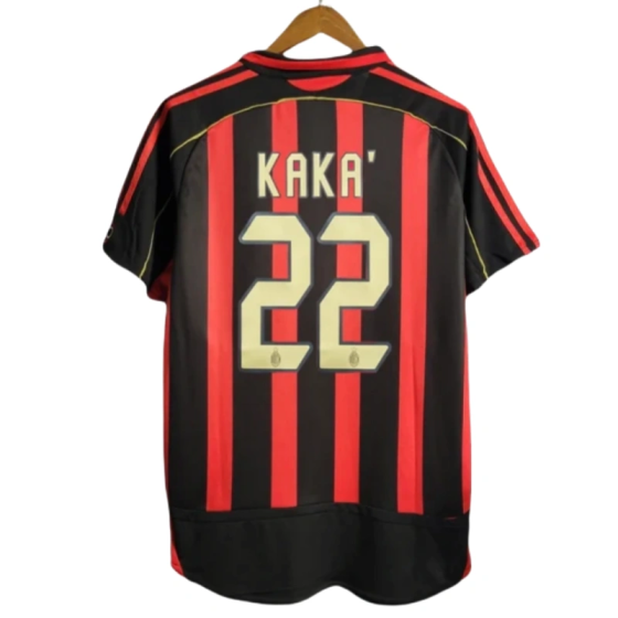2006-07 AC Milan Retro Jersey Home Replica
