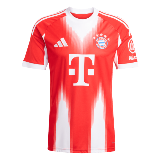 Adidas FC Bayern Munich 2025/26 Home Jersey