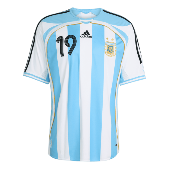 Adidas Argentina 2006 Messi Home Bringback Jersey
