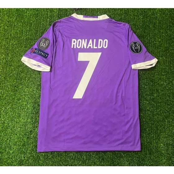 Cristiano Ronaldo #7 Real Madrid CL Final Jersey Trikot Soccer Shirt