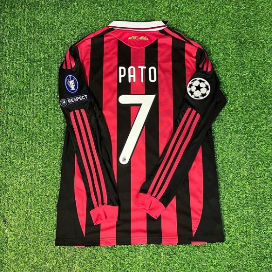 Alexandre Pato 7 - Milan 20092010 Red Black Home Retro Jersey Trikot