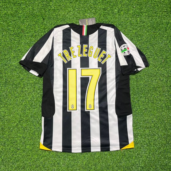 David Trezeguet Juventus 2005-2006 Retro Jersey  Kit  Trikot  Maillot Soccer Shirt