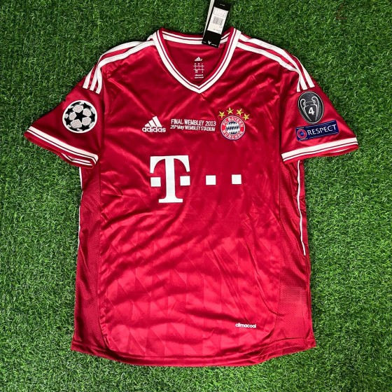 Arjen Robben Bayern Munich 2013 Champions League Wembley Final Jersey Trikot Soccer Shirt