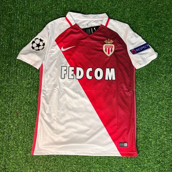 Bernardo Silva Monaco 2016 2017 Retro Jersey Maillot Trikot Soccer Shirt