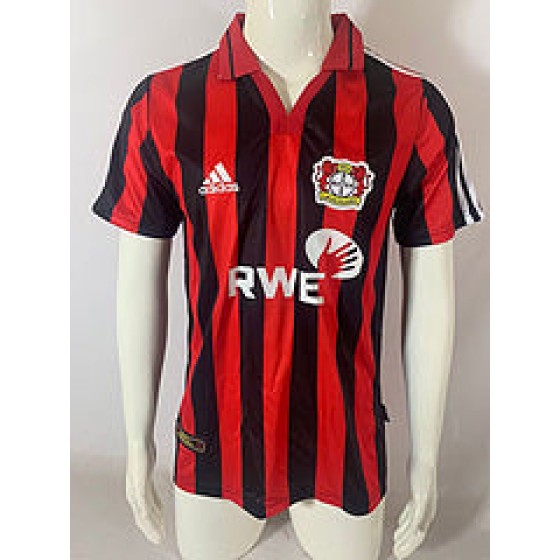 Bayer 04 Leverkusen 2001-2002 Heimtrikot  Retro Kit  Trikot Soccer Shirt