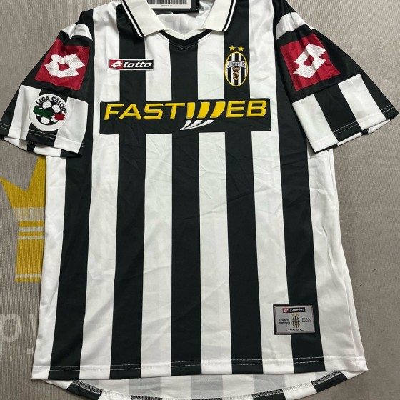 Alessandro Del Piero Juventus 2004-2005 White & Black Retro Jersey  Kit  Trikot  Maillot Soccer Shirt