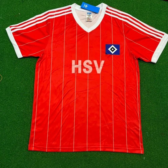 Hamburger SV Retro Heimtrikot  Retro Kit  Trikot Soccer Shirt
