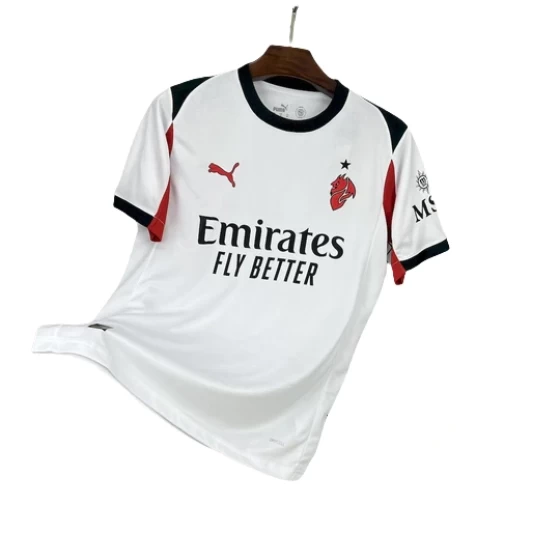 2025-2026 fans version AC Milan Away football Shirt