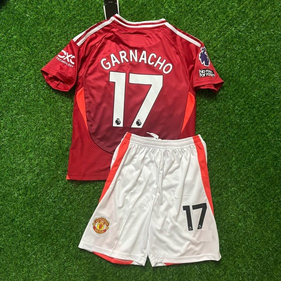 Alejandro Garnacho Manchester United Kit Jersey Trikot Maillot Soccer Shirt