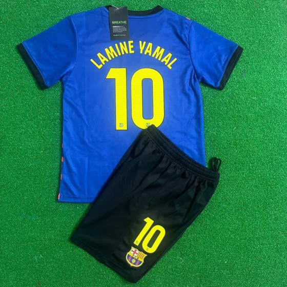 Lamine Yamal Barcelona Number 10 New Season Jersey Trikot Maillot Soccer Shirt