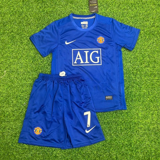Cristiano Ronaldo Manchester United 0708 Black Kids Kit Jersey for Children –  KinderTrikot  Maillot Enfant Soccer Shirt - copy