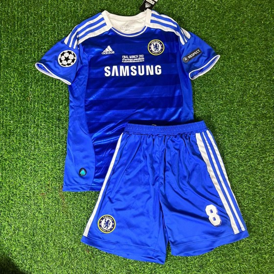 Frank Lampard - Chelsea Final 2012 Kids Retro Jersey Trikot Soccer Shirt