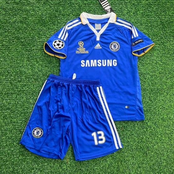 Michael Ballack Chelsea 2008 Final Kids Jersey Kinder Trikot Soccer Shirt