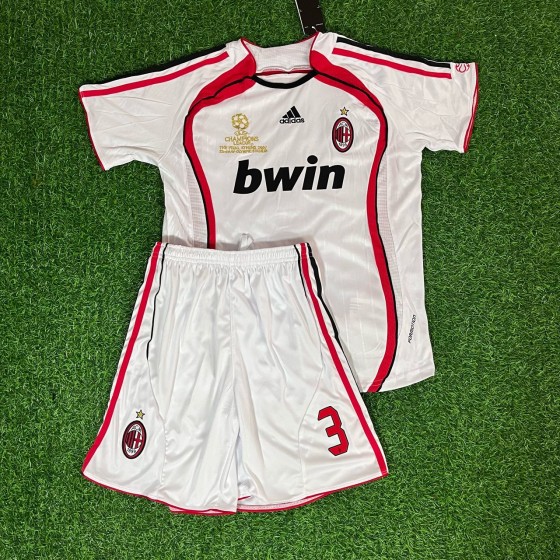 Paolo Maldini – AC Milan 2007 Champions League Final Jersey –  Kindertrikot  Maillot Enfant Soccer Shirt