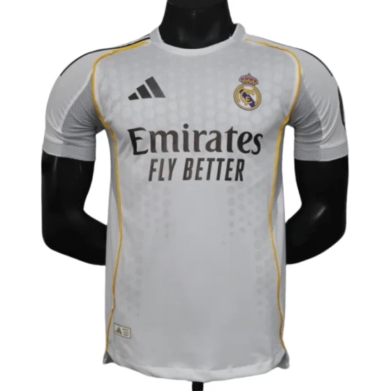 2025-26 Real Madrid Home Soccer Jersey Player Version Shirt